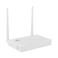 ONU Dual G/EPON con Wi-Fi en 2.4 GHz + 4 puertos LAN Gigabit, hasta 300 Mbps vía inalámbrico