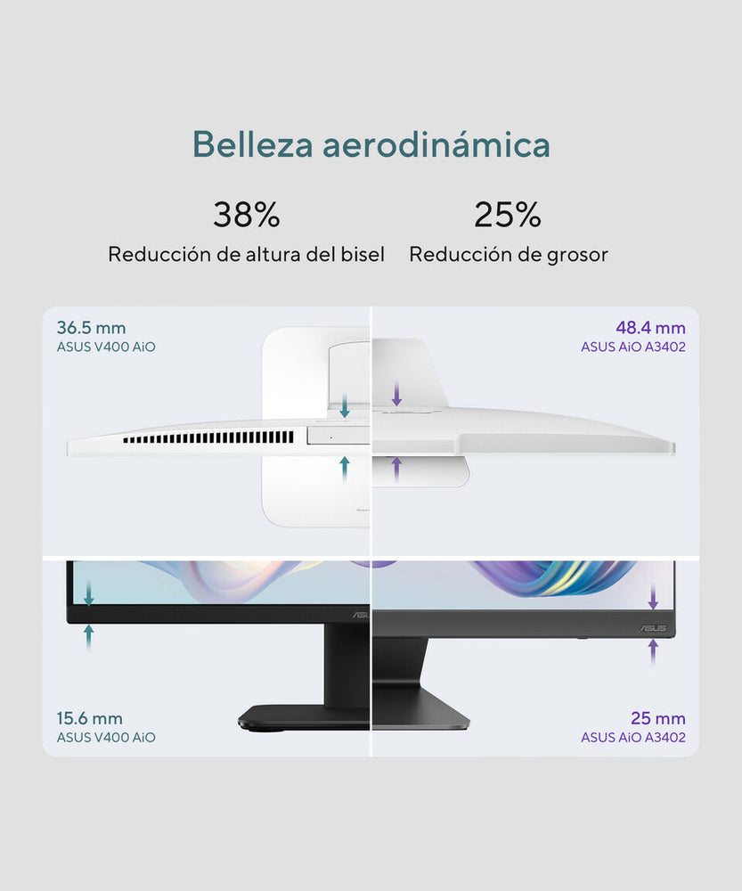 ASUS Computadora AiO V440, 24
