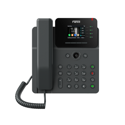 Teléfono IP Empresarial, 4 líneas SIP, pantalla a color 2.4