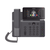 Teléfono IP Empresarial Esencial WiFi / Bluetooth, 20 líneas SIP, pantalla a color 4.3" ajustable, PoE, puertos Gigabit, conferencia local de 6 vías.