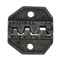 Matriz Ponchadora, Terminales  sin Aislamiento o de Cilindro Abierto, 10-20 AWG. Compatible con Pinza Ponchadora VDV200-010