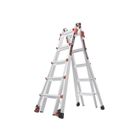 Escalera Multi-Posiciones de 6.7 m (22') para Suelos Inclinados o con Desniveles.