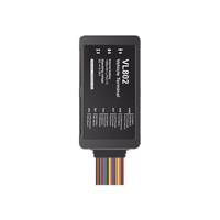 Localizador vehicular 4G Boton de Emergencia y Relevador incluidos / detección de apertura de puertas / multiples salidas digitales / compatible con sensor ultrasonico de combustible