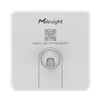 Sensor de Ocupación de Escritorios LoRaWAN / Detección PIR / 5 Cubiertas Ajustables / Batería 5 Años