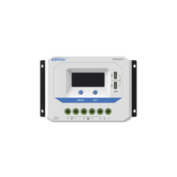 Controlador Solar PWM / 60A / 12/24V / Doble USB / Pantalla LCD / Tierra Positivo Común