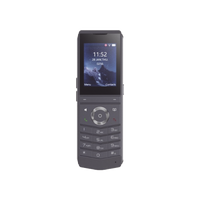W611W es un teléfono IP Wi-Fi portátil, Resistente, Moderno diseñado para aplicaciones de comunicación móvil.