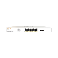 Switch Administrable PoE  / 16 puertos PoE af/at Gigabit /  2 x SFP Gigabit / Administración Cloud Gratuita / Presupuesto 240 W
