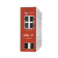 Switch L2+ PoE Industrial / Administración Cloud-Web-CLI / 4 Puertos PoE af/at 100/1000 Mbps / 2 Puertos SFP Gigabit / Presupuesto PoE 120 W / Protocolo ERPS (redundancia enlaces)