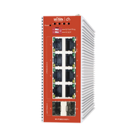 Switch L2+ PoE Industrial / Administración Cloud-Web-CLI / 8 Puertos PoE af/at 100/1000 Mbps / 2 Puertos SFP Gigabit / Presupuesto PoE 120 W / Protocolo ERSP (redundancia enlaces)