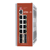 Switch L2+ PoE Industrial / Administración Cloud-Web-CLI / 8 Puertos PoE af/at/bt 100/1000 Mbps / 4 Puertos SFP Gigabit / Presupuesto PoE 460 W / Protocolo ERSP (redundancia enlaces)