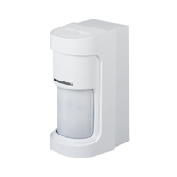 Detector de Movimiento / 180° de Detección / Panorámico / Cableado, alimentado a baterías / 100% Exterior / Compatible con cualquier panel de alarma/ Serie SHIELD