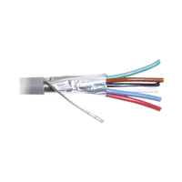 Bobina de 305 Metros (1000 Pies) de Cable 8 Conductores, 22 AWG, Tipo CMR, de Color Gris para Aplicaciones en Alarmas de Intrusión /Control de Acceso/Interfonos y TV Porteros/Automatización/Audio y Voceo.