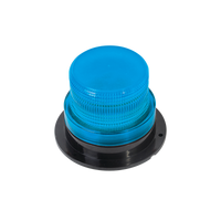 Burbuja brillante de Larga Vida Útil, con 8 LEDs, Color Azul, Domo Azul, 12Vcd