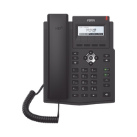 Teléfono IP / 2 Líneas SIP / Pantalla LCD 128x48 / Audio HD G.722 y Opus / Conferencia 3 Vías / PoE 802.3af / OpenVPN / Soporte EHS