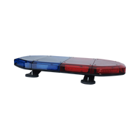 Mini Barra de 24 Pulgadas con 240 LED, Color Rojo/Azul Con Montaje Magnético