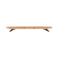 Barra de luces de 47" con 88 LEDs de alta potencia, color ámbar, ideal para equipar unidades de seguridad privada, minería e industria
