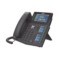 Teléfono IP Empresarial con Estándares Europeos, 20 lineas SIP con pantalla LCD a color, 60 teclas DSS/BLF, puertos Gigabit, IPv6, Opus , PoE/DC