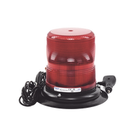 Baliza LED color rojo con montaje magnético de succión de 7" de altura
