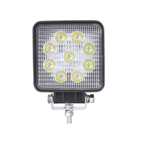 Luz de trabajo de 9 LED , 2300 Lúmenes, 27 Watts, 10-30 Vcc, IP67