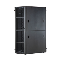 Gabinete FlexFusion para Centros de Datos, 45 UR, 600 mm de Ancho, 1070 mm de Profundidad, Fabricado en Acero, Color Negro