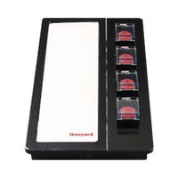 Extensión de teclado de 4 botones para activar tareas de difusión de emergencia en estaciones de paging en red