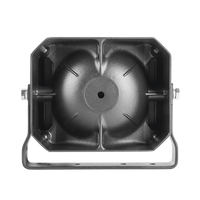 Bocina Compacta de uso rudo, 100 Watts de Potencia, Ideal para vehículos de encubierto, 8 Ohms de Impedancia
