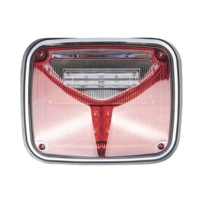 Luz de advertencia de 8 X 6