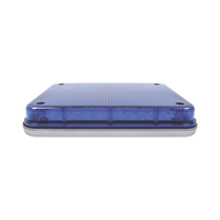 Luz de advertencia de 9x7", Color Azul, Ideal para Ambulancias