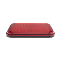 Luz de Advertencia de 9X7", Color Rojo, Ideal para Ambulancias