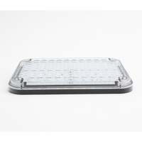 Luz de Advertencia de 9X7", Color Claro, Ideal para Ambulancias