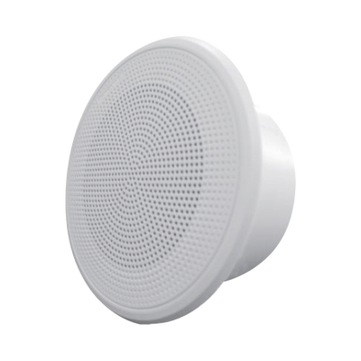 Detector de ruido ambiental para control automático de volumen en sistema de megafonía y voceo, montaje empotrado en techo