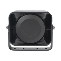 Bocina Compacta de Uso Rudo, 100 Watts de Potencia, Ideal para Vehículos de Encubierto, 8 Ohms de Impedancia