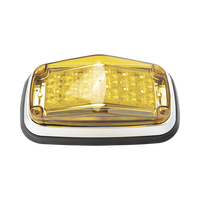 Luz de advertencia 8 X 4", Color Ámbar, IP67, SAE,  Ideal para Ambulancias