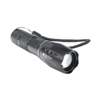 Linterna LED de Aluminio, 600 Lúmenes, IPX4, Resistente al Agua