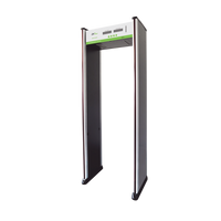 Arco Detector de Metales de 6 Zonas / Sensor IR / Contador de personas / Contador de alarmas.