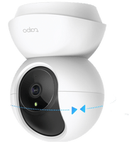 Cámara de Seguridad Wi-Fi Pan/Tilt, 2K Definition, Visión Nocturna 30 pies, 360° Horizontal, 114° Vertical, Detección de Movimiento, Audio Bidireccional, Alarma Sonora/Lumínica, MicroSD 256GB, Modo Privacidad