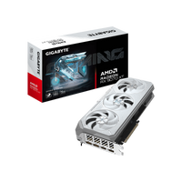 Tarjeta de Video GIGABYTE Radeon RX 9060 XT GAMING OC ICE 16GB GDDR6 - Blanca