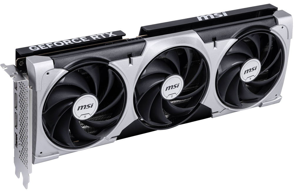 Tarjeta de Video MSI NVIDIA GeForce RTX 5060 Ti VENTUS 3X OC Edition 8GB GDDR7 - Negro/Plata