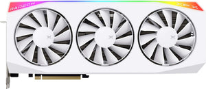 Tarjeta de Video XFX Mercury AMD Radeon RX 9070 XT OC 16GB GDDR6 con RGB - Blanca