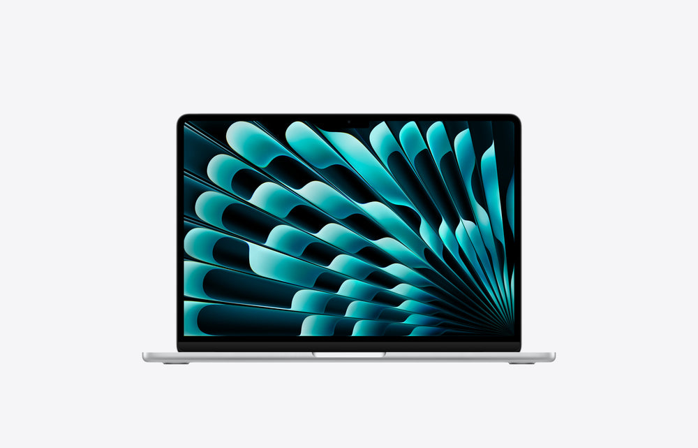 MacBook Air 13 con chip M5 color plata, vista frontal