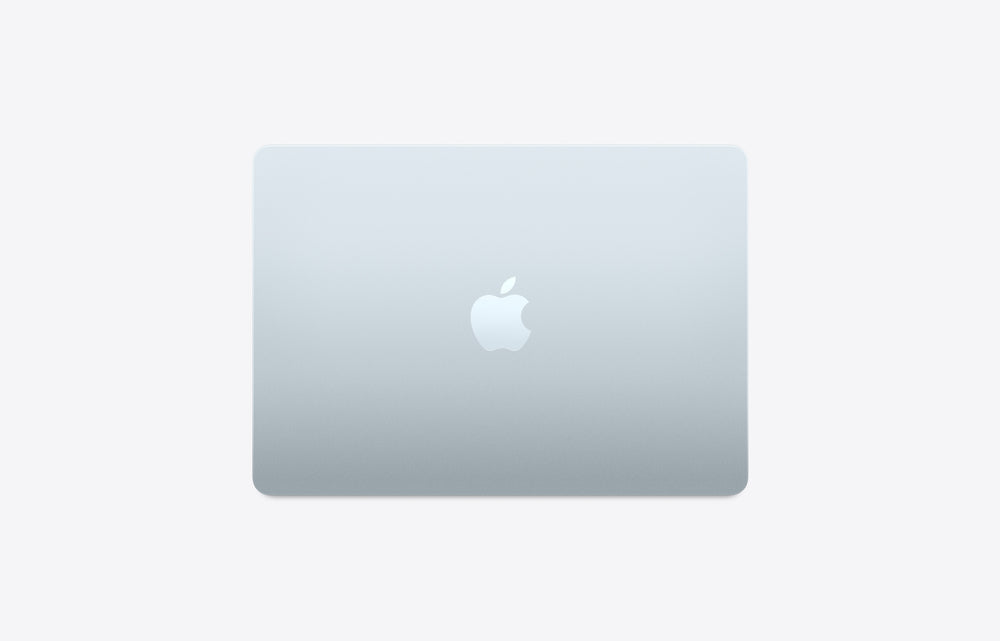 MacBook Air 13 con chip M5 color plata, vista frontal
