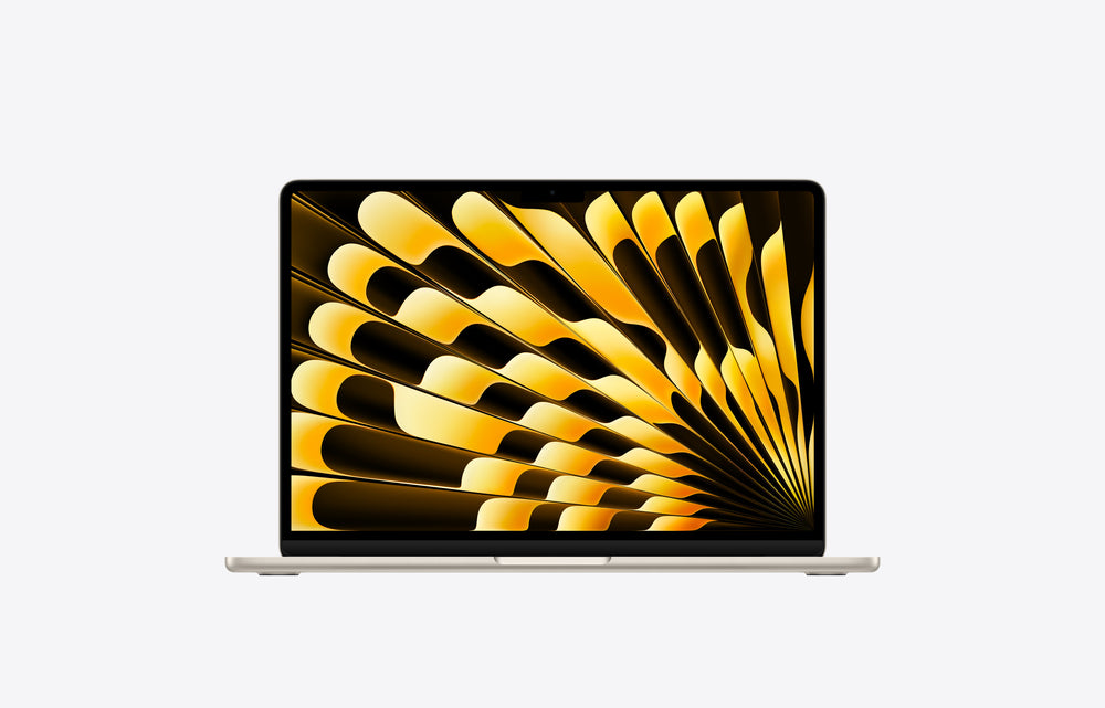 MacBook Air 13 con chip M5 color plata, vista frontal