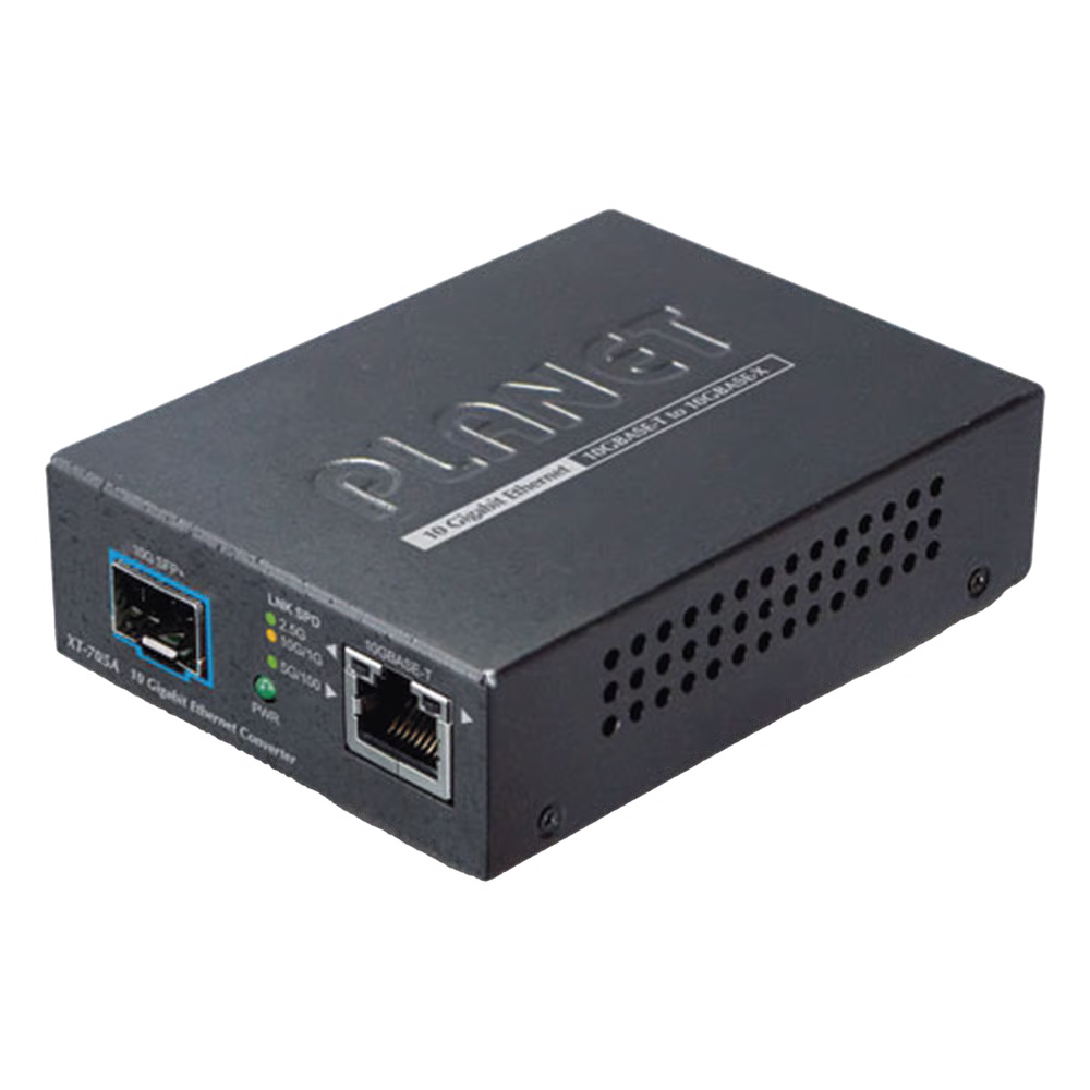 Convertidor de Medios Ethernet RJ45 10G/5G/2.5G/1G/100M a SFP+ 10GBASE-X