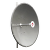 Antena direccional de 3 ft, 5.9 a 7.1 GHz, Ganancia 34 dBi, Conectores RP-SMA Hembra, Polarización doble, incluye montaje para torre o mástil