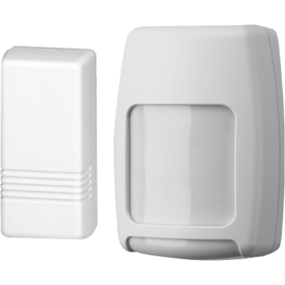 Kit de expansión inalámbrica con 7 contactos magnéticos y 3 detectores de movimiento PIR para panel de intrusión