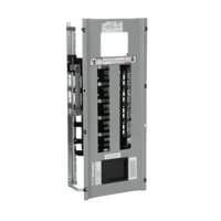 Interior de tablero P1, para montar interruptores BL/BQD, 250 A, 3F, 4H, 220/127 ó 480/277 V c.a., 30 Circuitos, Barras de Aluminio