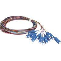 Kit de 12 Pigtails SC/UPC Monomodo 2 Metros (6.56 Pies)