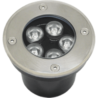 Luminario Empotrar en Piso / Uso en Exterior IP66 / Multivoltaje 110-240V~ 60Hz / Temperatura de Color 6500K  / Ángulo de Luz 36° / Aleación de Aluminio y Vidrio Templado / No Dimeable