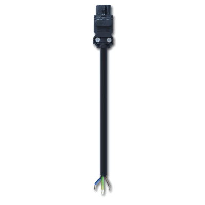 Cable de Alimentación Rápida color negro para Lámparas LED EL900D HOFFMAN