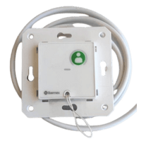 Módulo Asistencial de Empotrar IP67 / Material ABS Antimicrobiano / Botón Cancelación / Indicador Luminoso de Alarma y Presencia / RS485 / Compatible Cajas Europeas y Americanas